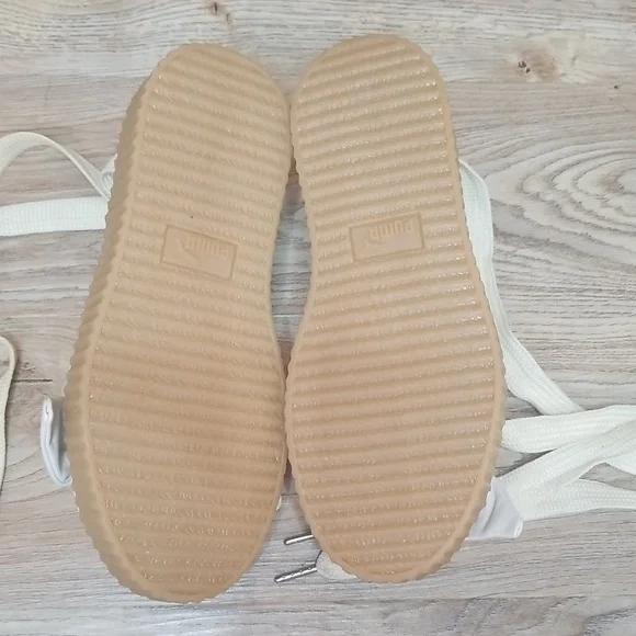 Puma X Finty Rihanna Collection Platform Ankle Leg Lace Up Closed Round Toe Shoe - Picture 8 of 13